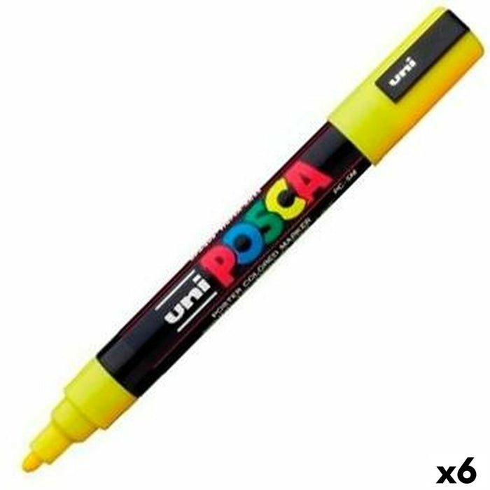 Carioci POSCA PC-5M Maro (6 Unități)