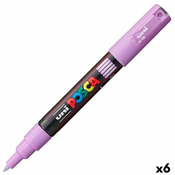 Marker POSCA PC-1M Lavandă (6 Unități)