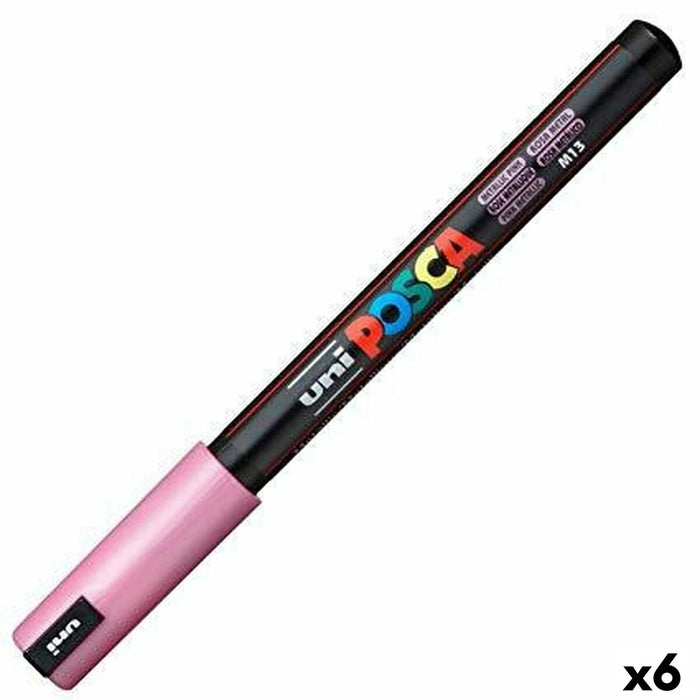 Carioci POSCA PC-1MR Roz 6 Unități