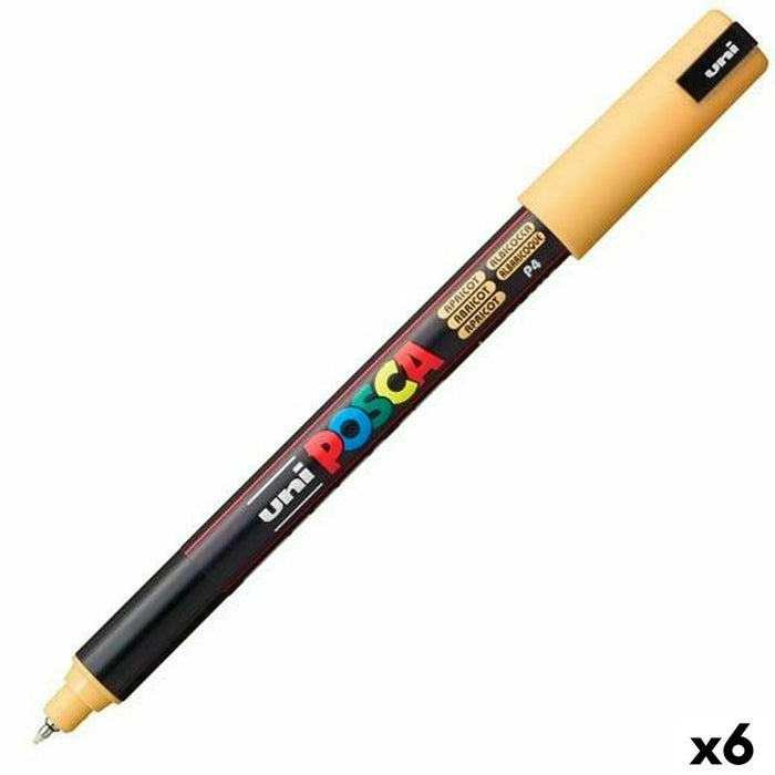 Marker POSCA PC-1MR Caisă (6 Unități)