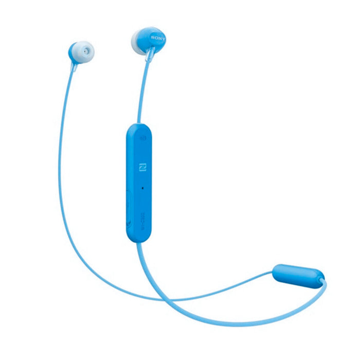 Căști Bluetooth Sony WI-C300 USB Albastru