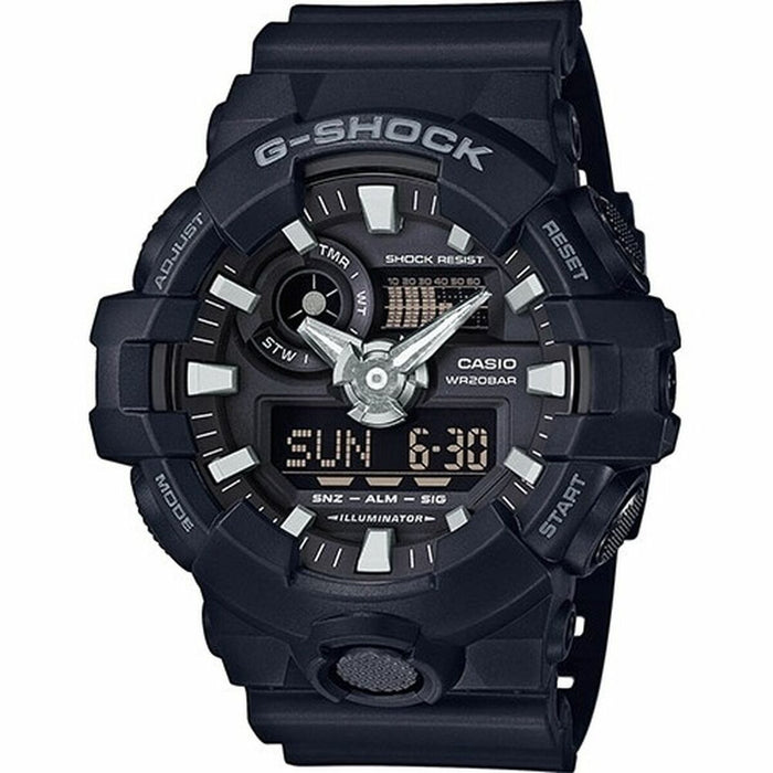 Ceas Bărbați Casio G-Shock GA-700-1BER Negru (Ø 49 mm) (Ø 53 mm)
