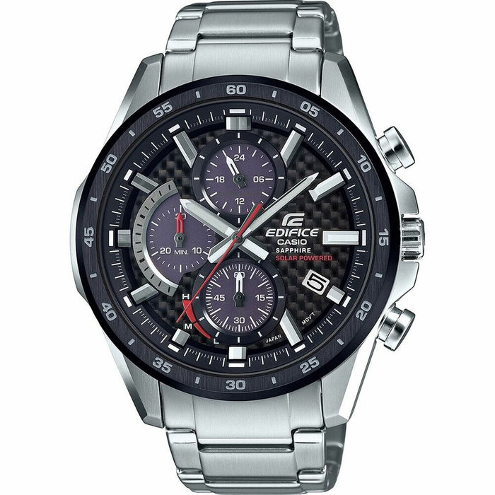 Ceas Bărbați Casio EFS-S540DB-1AUEF Negru Argintiu