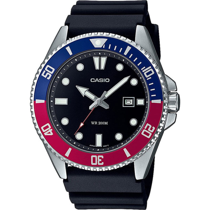 Ceas Bărbați Casio MDV-107-1A3VEF Negru (Ø 44 mm)