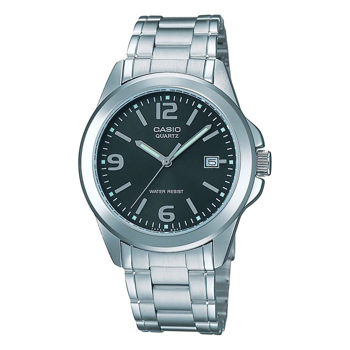 Ceas Bărbați Casio MTP-1259PD-1AEG Argintiu (Ø 38,5 mm)