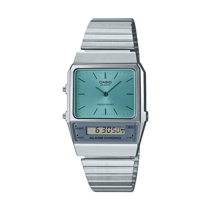 Ceas Unisex Casio VINTAGE EDGY COLLECTION Argintiu