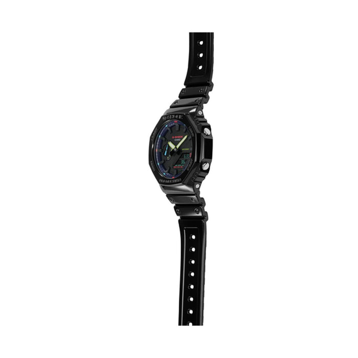 Ceas Bărbați Casio G-Shock OAK COLLECTION VIRTUAL RAINBOW SERIE Negru (Ø 45 mm)