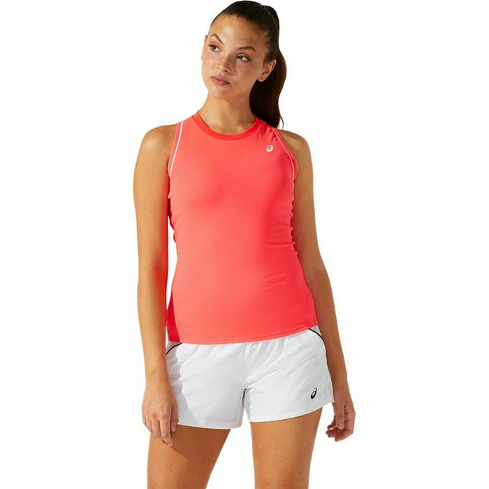 Tricou cu Bretele Damă Asics Court Coral