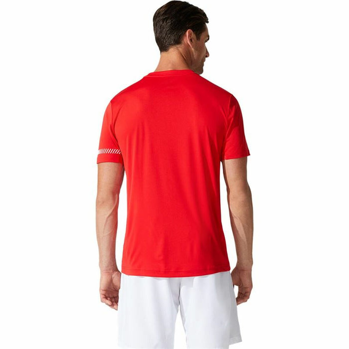 Tricou cu Mânecă Scurtă Bărbați Asics Court SS Roșu
