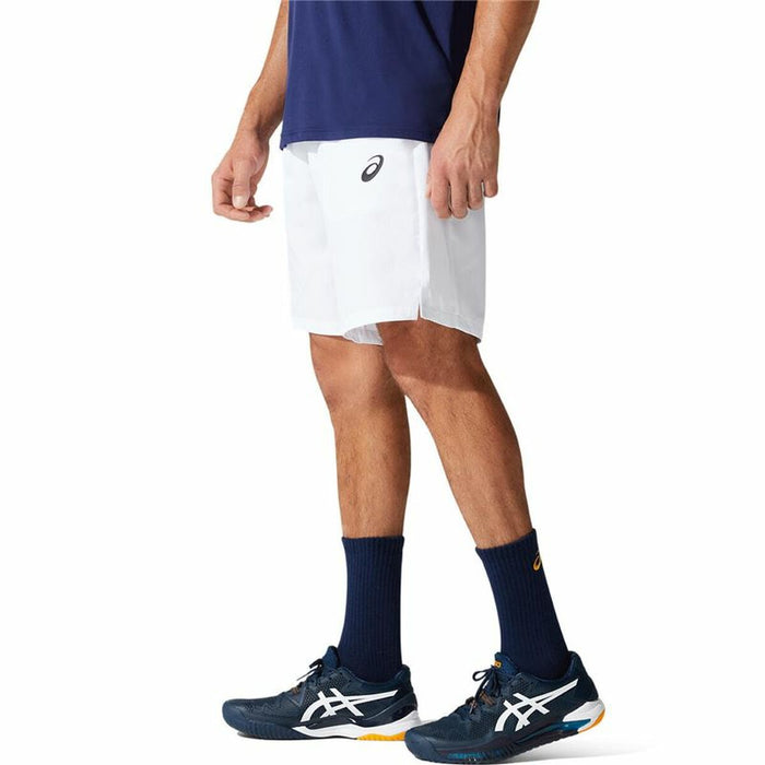 Pantaloni Scurți Sport pentru Bărbați Asics Court M 9In Alb