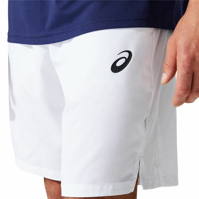Pantaloni Scurți Sport pentru Bărbați Asics Court M 9In Alb