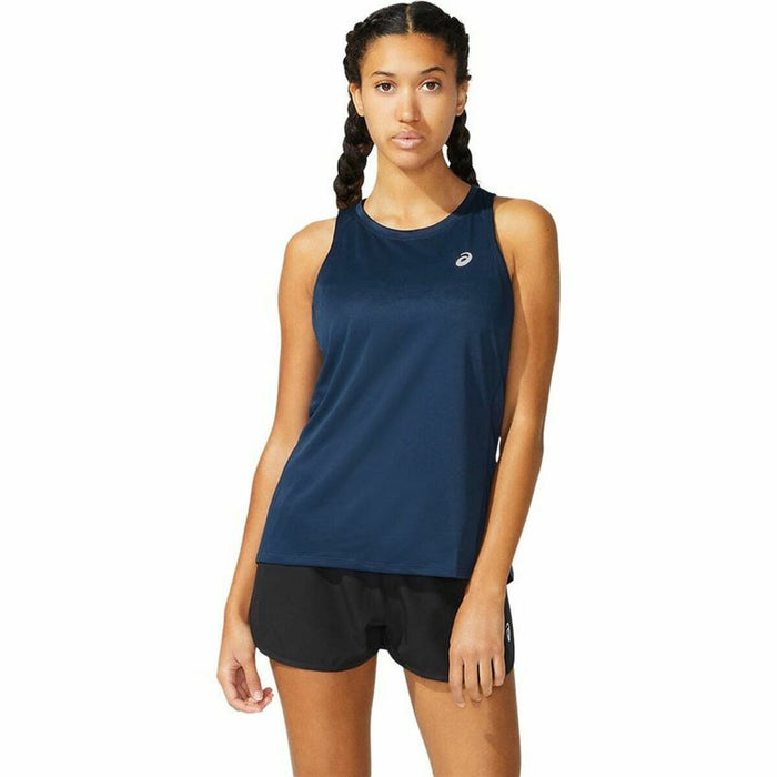 Tricou de Bărbați fără Mâneci Asics Core Bleumarin