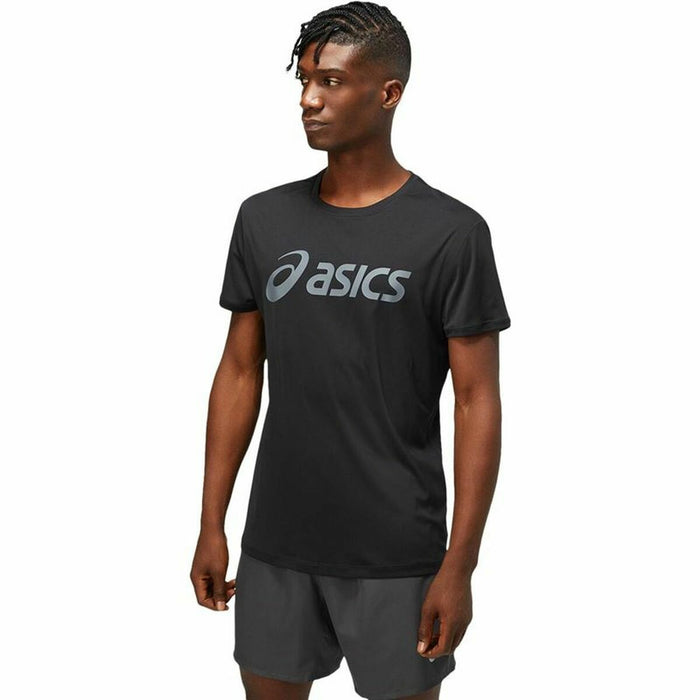 Tricou cu Mânecă Scurtă Bărbați Asics Core Negru