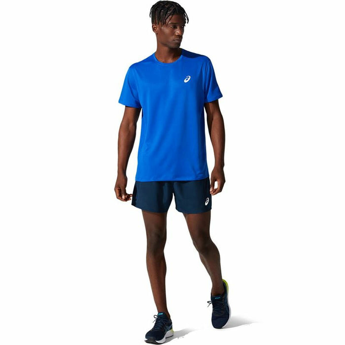Pantaloni Scurți Sport pentru Bărbați Asics Core Albastru închis