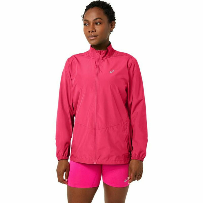 Jachetă Impermeabilă de Damă Asics Core Fucsia