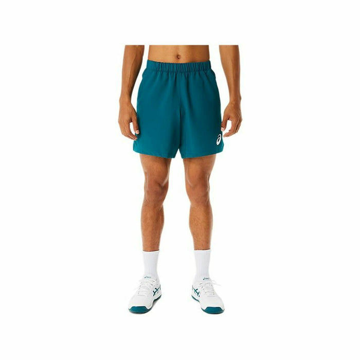 Pantaloni Scurți Sport pentru Bărbați Asics Match 7IN Cyan