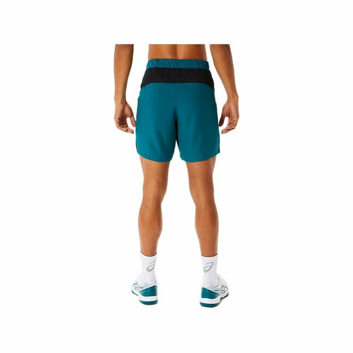 Pantaloni Scurți Sport pentru Bărbați Asics Match 7IN Cyan