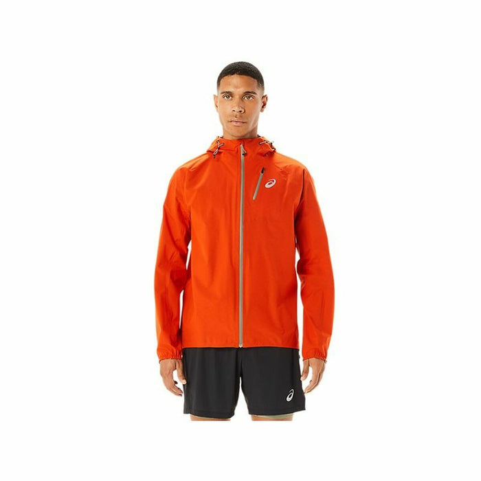 Jachetă Sport de Bărbați Asics Fujitrail Portocaliu