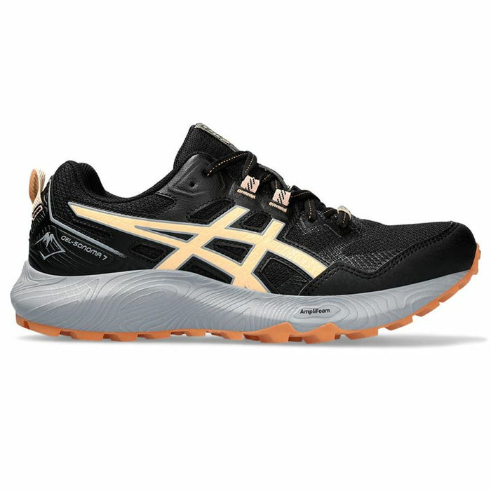 Încălțăminte de Running pentru Adulți Asics Gel-Sonoma 7 Munte Femeie Negru