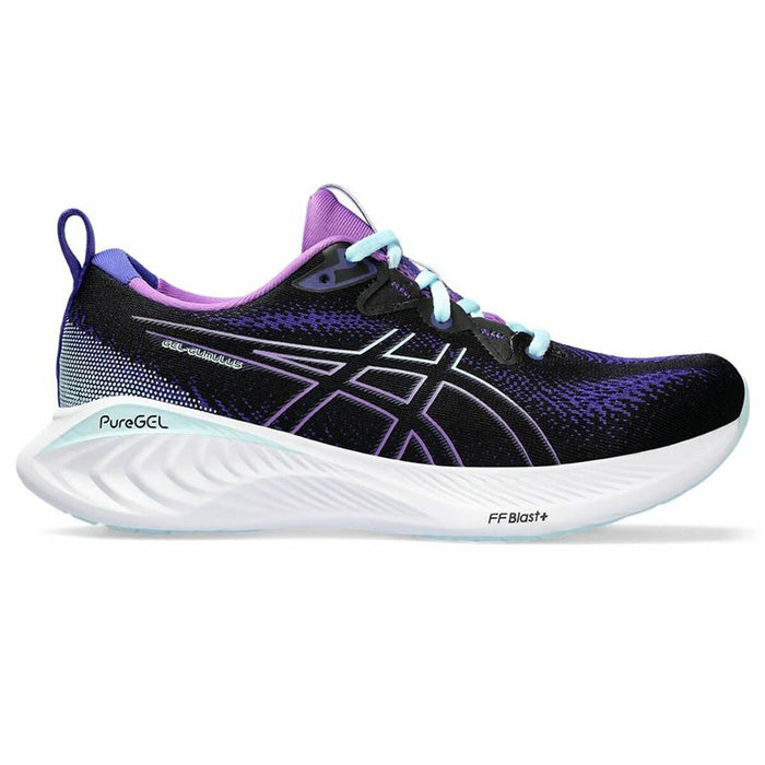 Încălțăminte de Running pentru Adulți Asics Gel-Cumulus 25 Femeie Negru