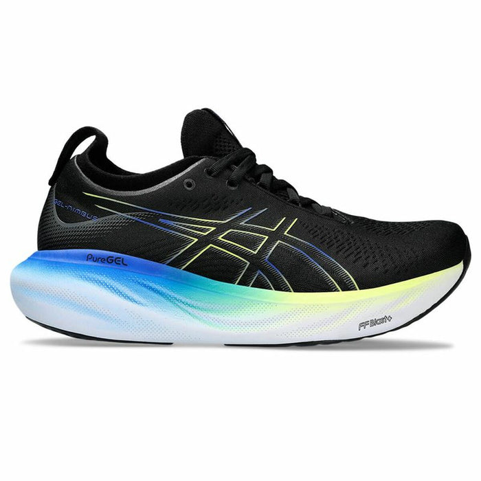 Încălțăminte de Running pentru Adulți Asics Gel-Nimbus 25 Bărbați Negru