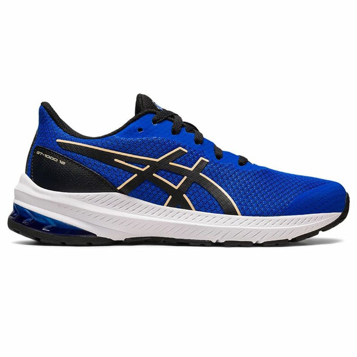 Încălțăminte de Running pentru Copii Asics GT-1000 12 GS Negru Albastru