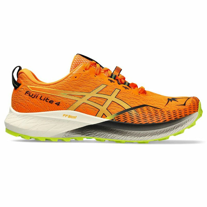 Încălțăminte de Running pentru Adulți Asics Fuji Lite 4 Munte Bărbați Portocaliu