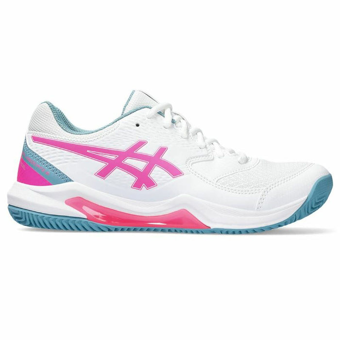 Încălțăminte de Padel pentru Adulți Asics Gel-Dedicate 8 Femeie Alb