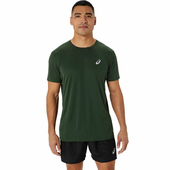 Tricou cu Mânecă Scurtă Bărbați Asics Core Ss Top Hombre Verde