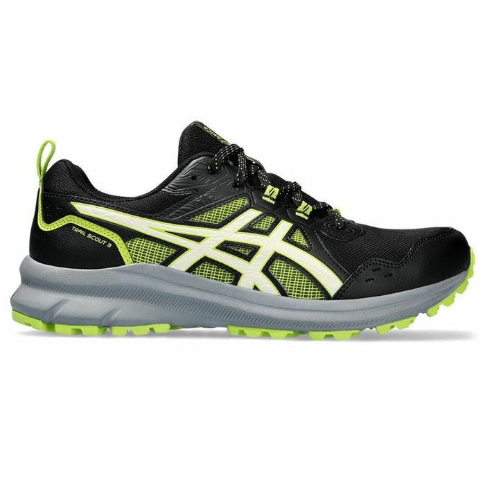 Încălțăminte de Running pentru Adulți Asics Scout 3 Munte Bărbați Negru