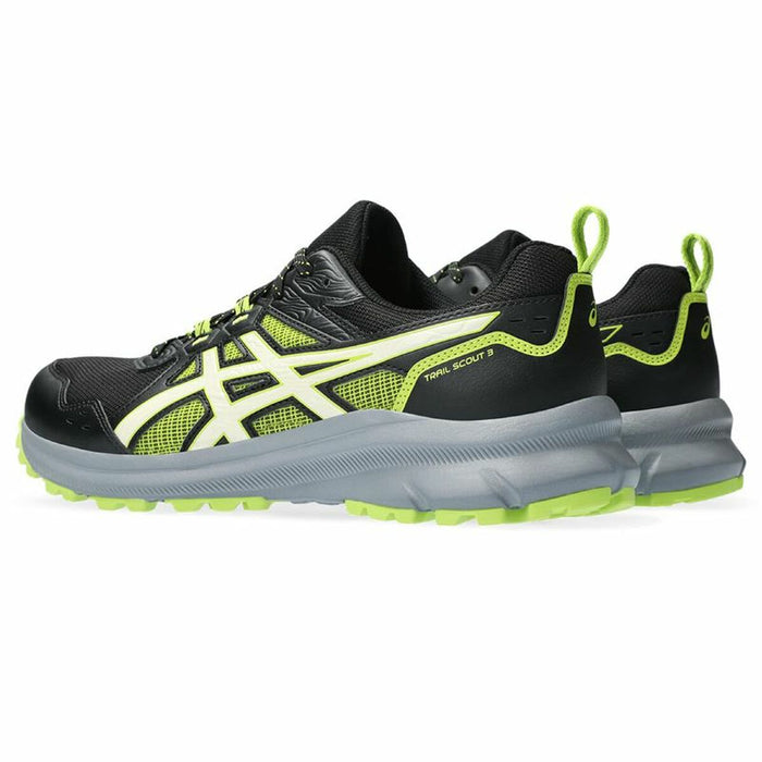Încălțăminte de Running pentru Adulți Asics Scout 3 Munte Bărbați Negru