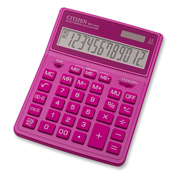 Calculator Citizen SDC444XRPKE Roz Plastic 15,3 x 3,5 x 19,9 cm