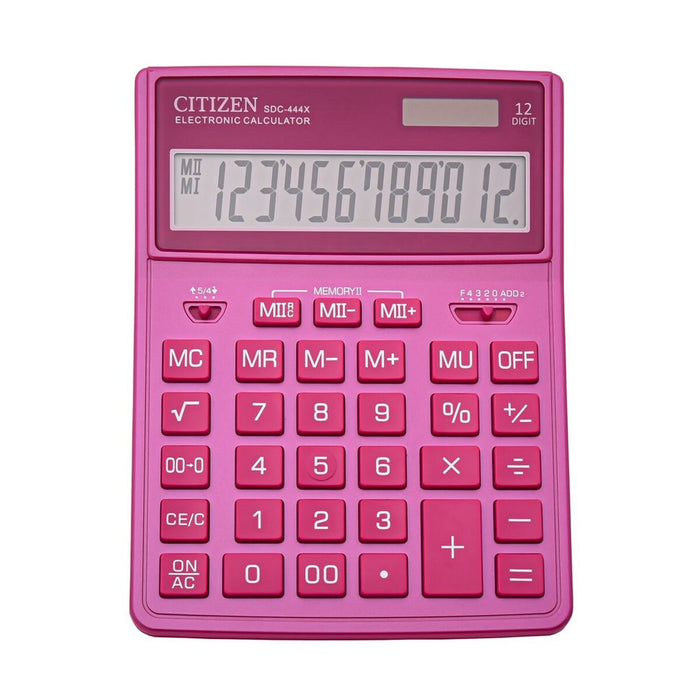 Calculator Citizen SDC444XRPKE Roz Plastic 15,3 x 3,5 x 19,9 cm