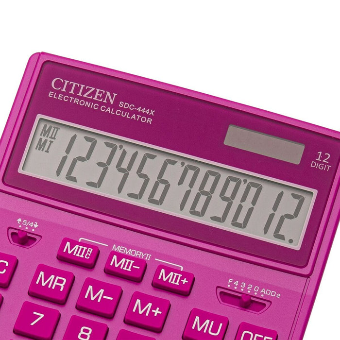 Calculator Citizen SDC444XRPKE Roz Plastic 15,3 x 3,5 x 19,9 cm