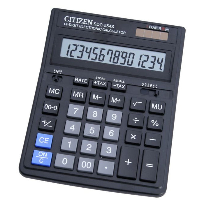Calculator Citizen SDC-554S Negru Plastic