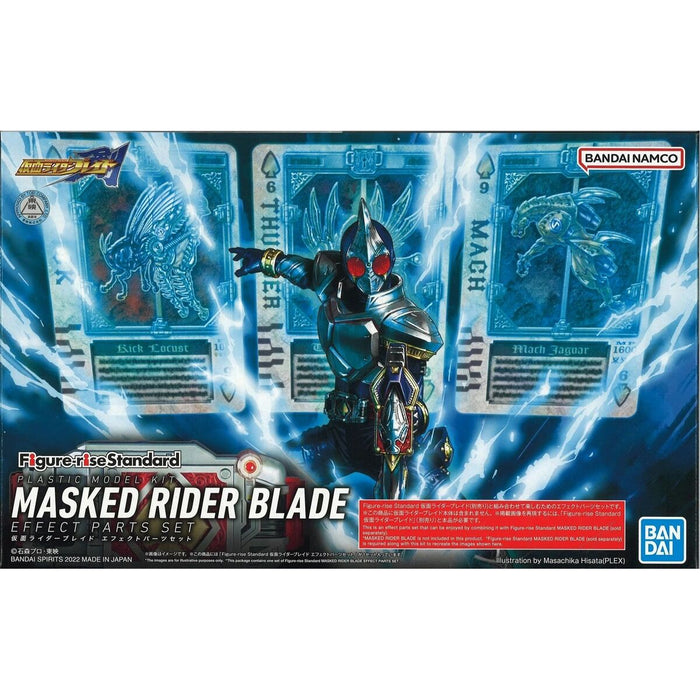 Set de accesorii Bandai Kamen Rider - Masked Rider Blade -Effect Parts Set
