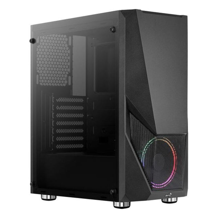 Unitate Semi-tower ATX Aerocool PGS Zauron FRGB-G-BK-V1 Negru