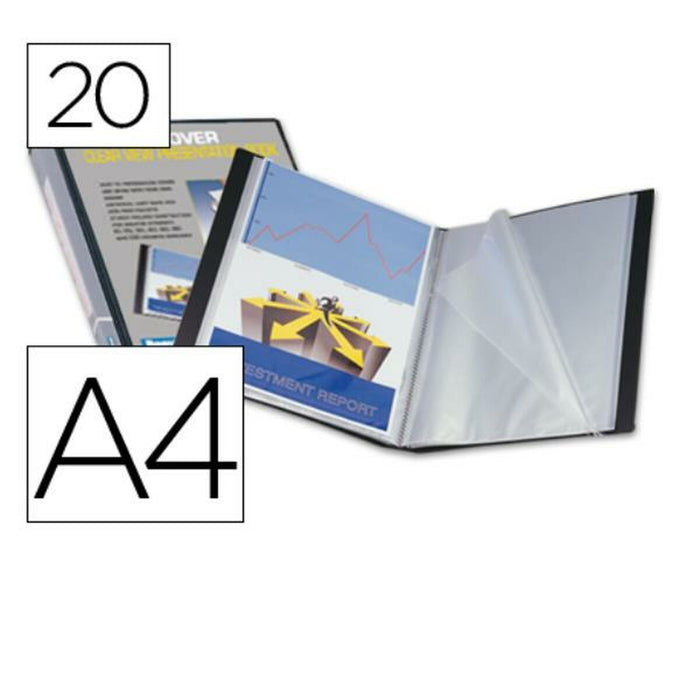 Dosar Liderpapel CJ57 Negru A4