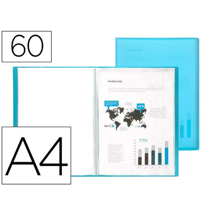 Dosar Liderpapel CJ29 Albastru A4 (12 Unități)