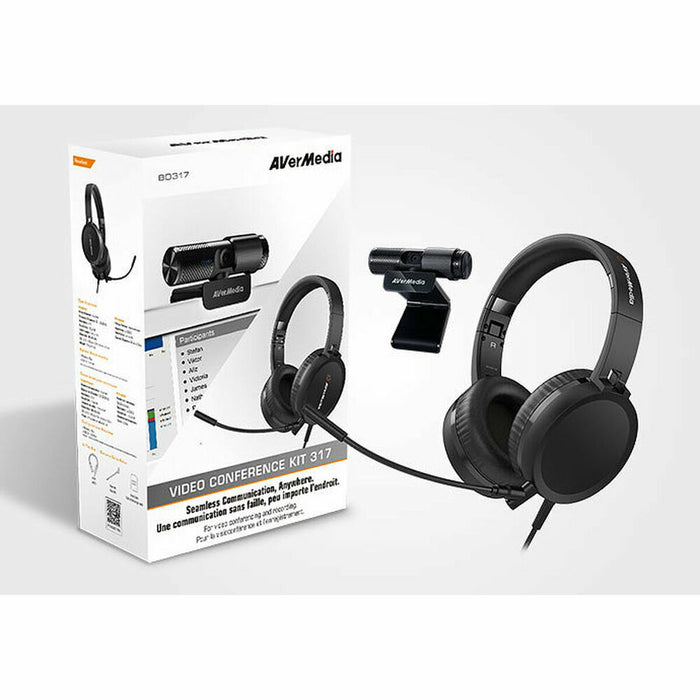 Webcam AVERMEDIA6130 BO317 Negru
