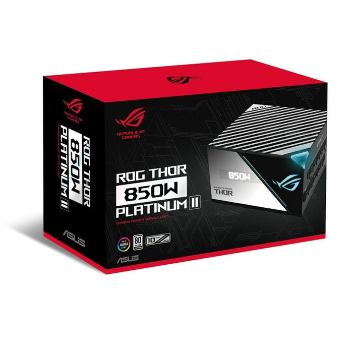 Sursă de Alimentare Asus ROG THOR Platinum II 850 W RoHS 80 PLUS Platinum 80 PLUS Titanium