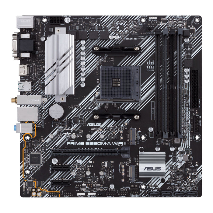 Placă de Bază Asus PRIME B550M-A WIFI II AMD B550 AMD AMD AM4
