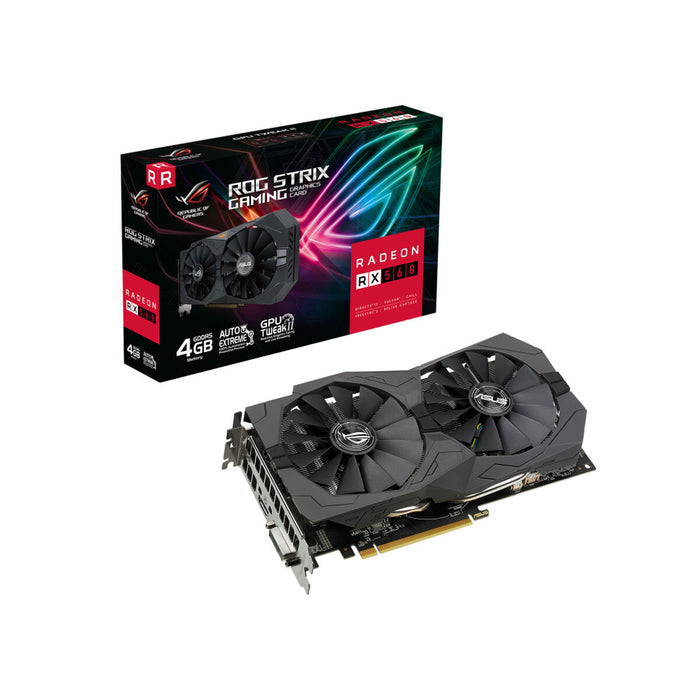 Placă Grafică Asus ROG-STRIX-RX560-4G-V2-GAMING 4 GB GDDR5