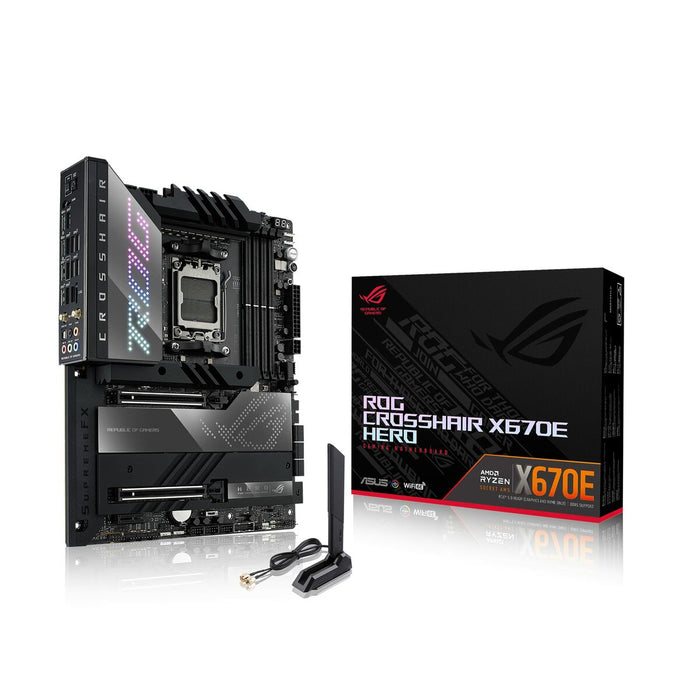 Placă de Bază Asus ROG Crosshair X670E Hero AMD AMD X670 AMD AM5