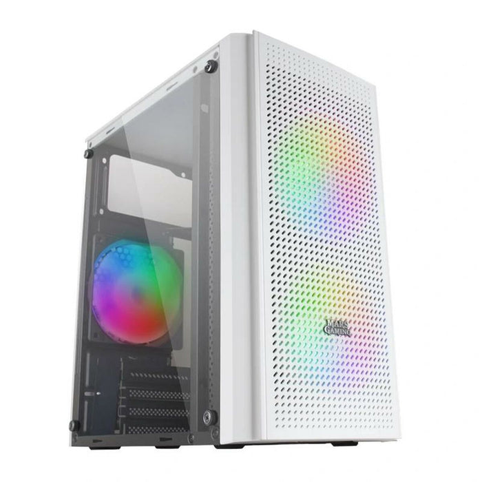 Unitate Semi-tower ATX Mars Gaming MC300W Alb RGB