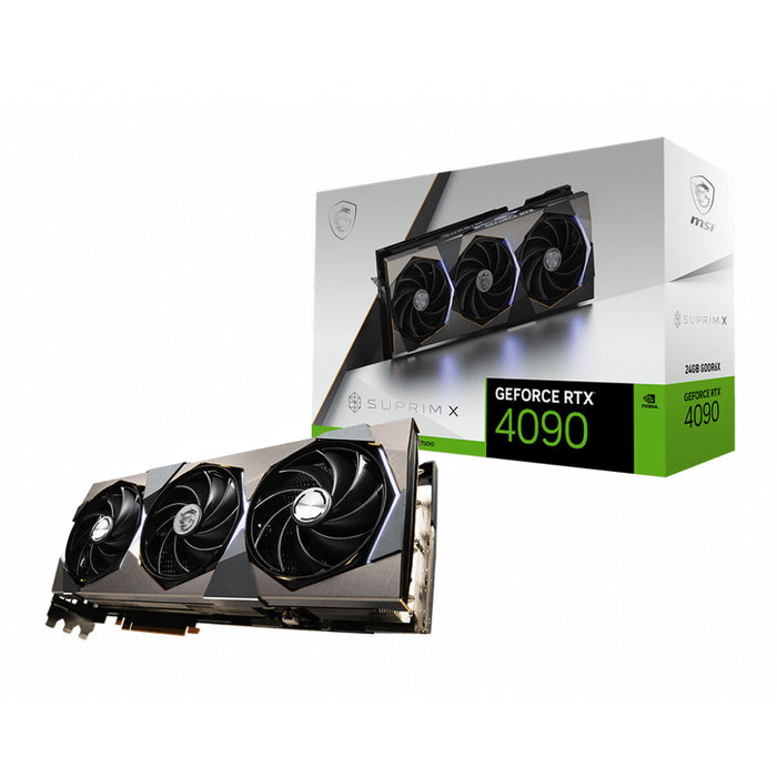 Placă Grafică MSI GeForce RTX 4090 SUPRIM X 24G 24 GB GDDR6 NVIDIA GeForce RTX 4090