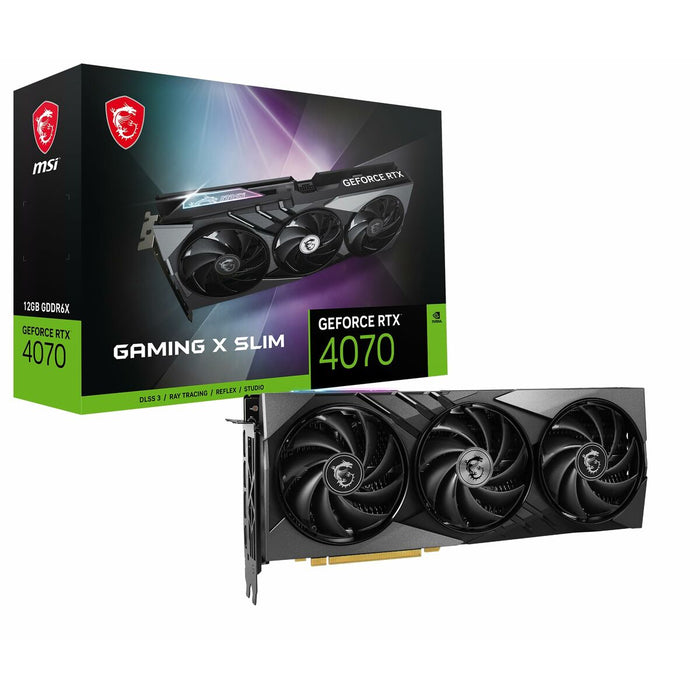 Placă Grafică MSI 912-V513-416 12 GB GEFORCE RTX 4070 GDDR6X