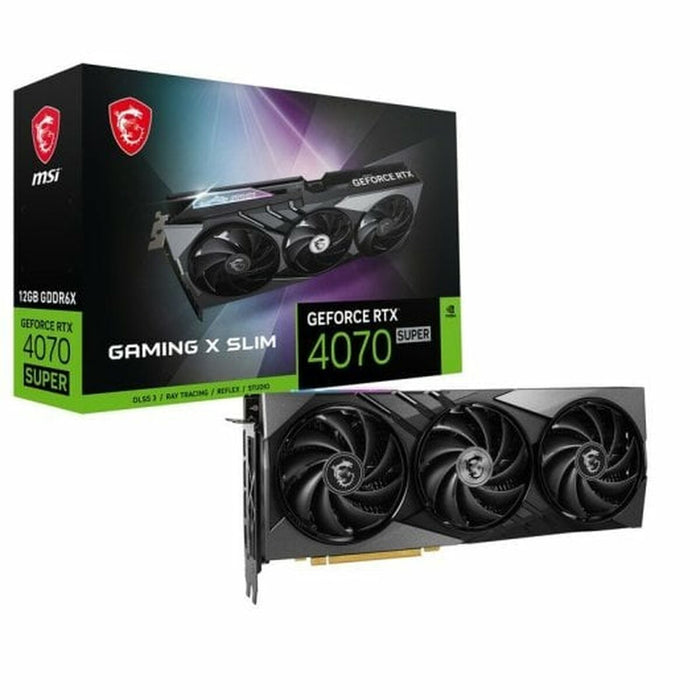 Placă Grafică MSI GAMING X SLIM GEFORCE RTX 4070 12 GB GDDR6X