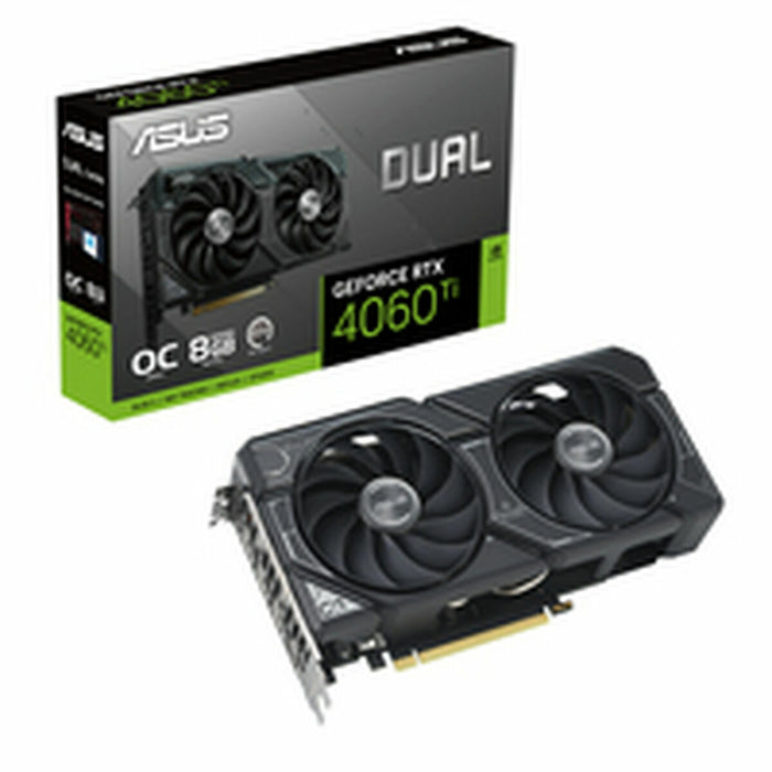 Placă Grafică Asus DUAL-RTX4060TI-O8G Geforce RTX 4060 Ti GDDR6 8 GB