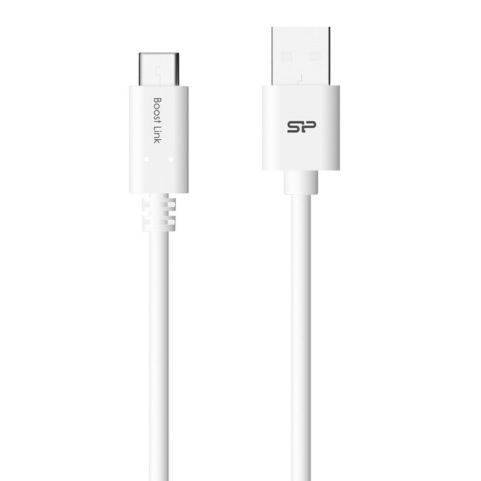 Cablu USB-C la USB Silicon Power SP1M0ASYLK10AC1W Alb 1 m